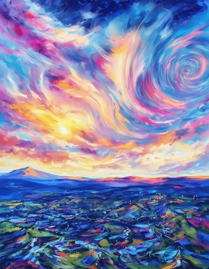 Digital Art fused with Traditional Art